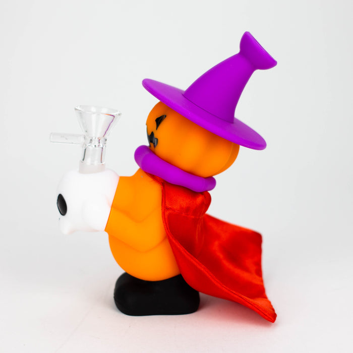 6" Wizard water pipe-Assorted [H246] Resin · Silicone · Plastic Bong YHS Smoke