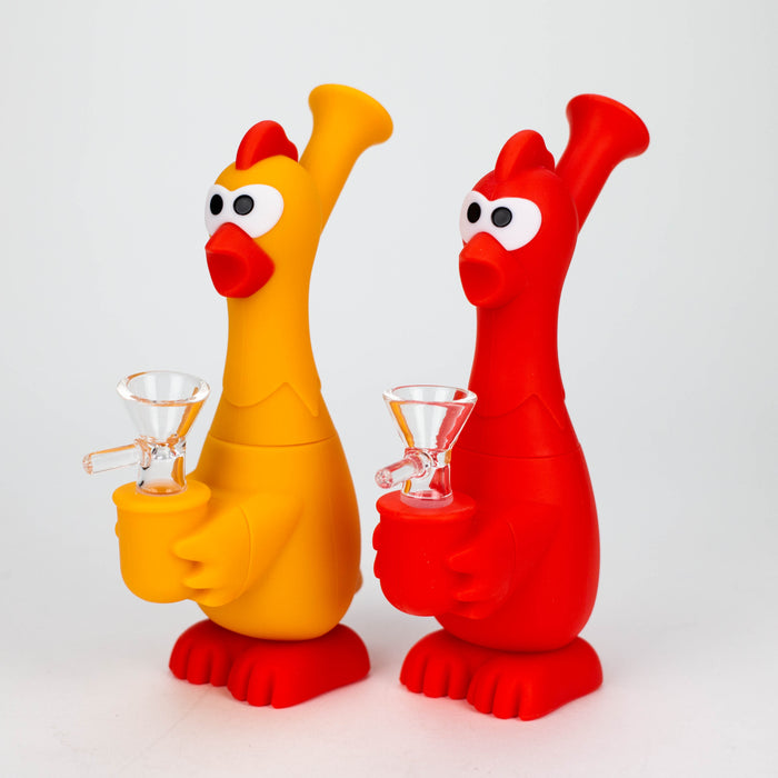 7" Screaming chicken water pipe-Assorted [H245]