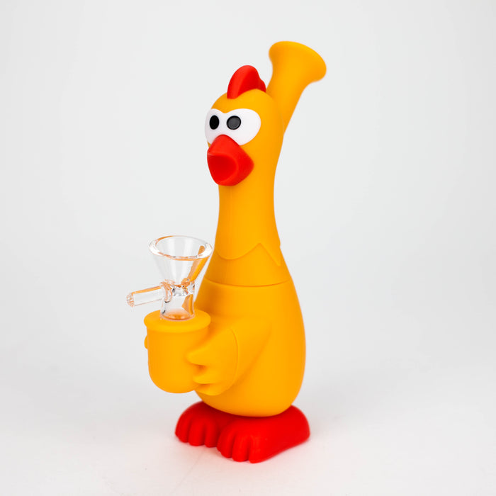 7" Screaming chicken water pipe-Assorted [H245]