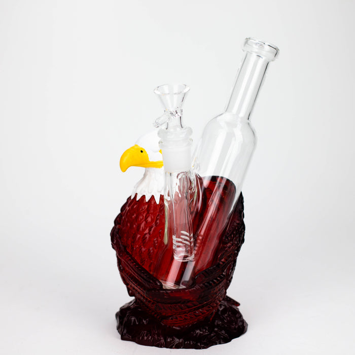 9'' Resin eagle water pipe [H242] Resin · Silicone · Plastic Bong YHS Smoke