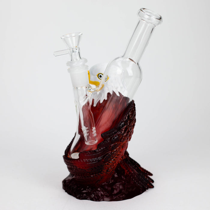 9'' Resin eagle water pipe [H242] Resin · Silicone · Plastic Bong YHS Smoke
