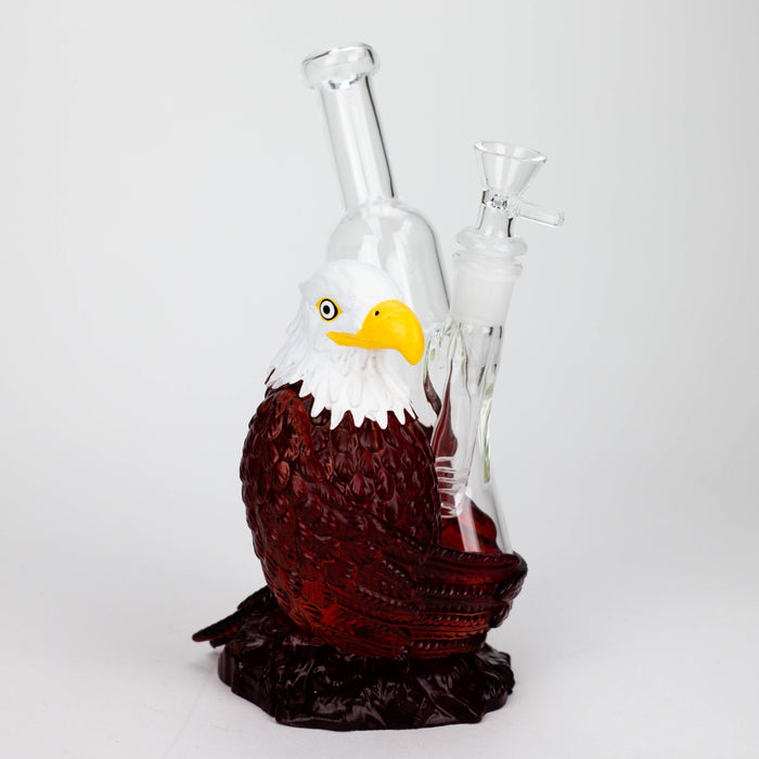 9'' Resin eagle water pipe [H242] Resin · Silicone · Plastic Bong YHS Smoke