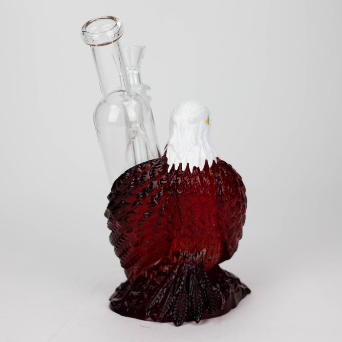 9'' Resin eagle water pipe [H242] Resin · Silicone · Plastic Bong YHS Smoke