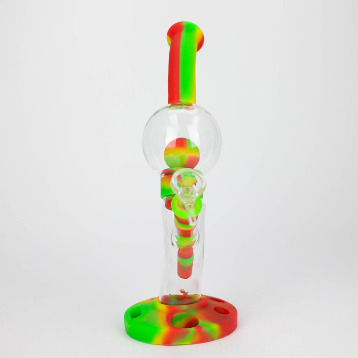 10" Ball water pipe-Assorted [H214] Glass Bong YHS Smoke