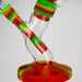 10" Ball water pipe-Assorted [H214] Glass Bong YHS Smoke