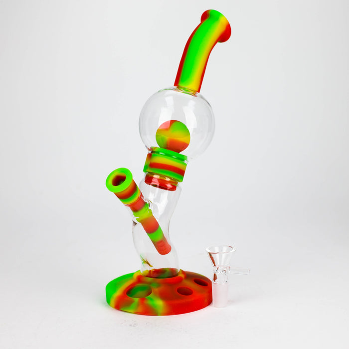 10" Ball water pipe-Assorted [H214] Glass Bong YHS Smoke