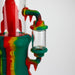 9'' Spaceship Rig-Assorted [H211] Resin · Silicone Rig YHS Smoke