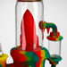 9'' Spaceship Rig-Assorted [H211] Resin · Silicone Rig YHS Smoke