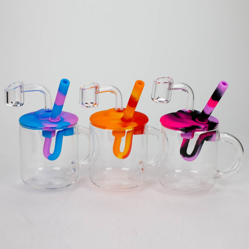 5'' Glass cup Rig-Assorted [H207] Bongs YHS Smoke