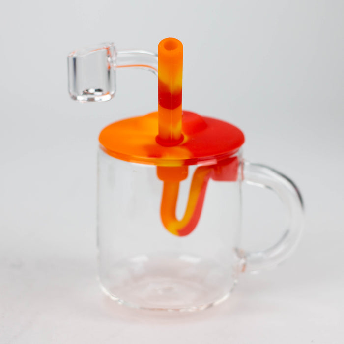 5'' Glass cup Rig-Assorted [H207] Resin · Silicone Rig YHS Smoke