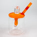 5'' Glass cup Rig-Assorted [H207] Resin · Silicone Rig YHS Smoke