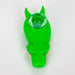 3.5" One-Eyed Eggplant Smoking Hand Pipe-Assorted [H326] Silicone Pipe YHS Smoke