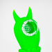 3.5" One-Eyed Eggplant Smoking Hand Pipe-Assorted [H326] Silicone Pipe YHS Smoke