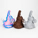 6" Elephant water pipe-Assorted [H231] Resin · Silicone · Plastic Bong YHS Smoke