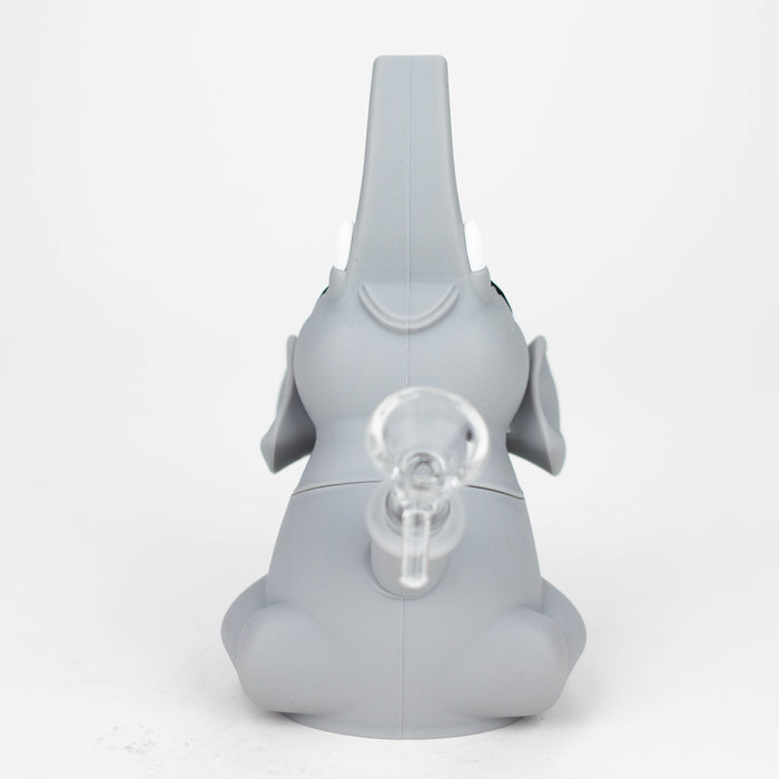 6" Elephant silicone water pipe [YS-377] Resin · Silicone · Plastic Bong JJ Distribution