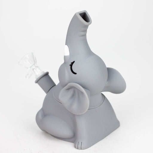 6" Elephant water pipe-Assorted [H231] Resin · Silicone · Plastic Bong YHS Smoke