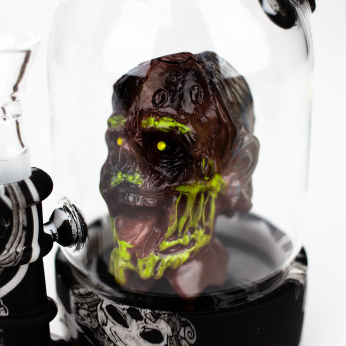 6'' Waterwheel water pipe-Clown [H194D] Resin · Silicone · Plastic Bong YHS Smoke