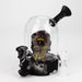 6'' Waterwheel water pipe-Clown [H194D] Resin · Silicone · Plastic Bong YHS Smoke