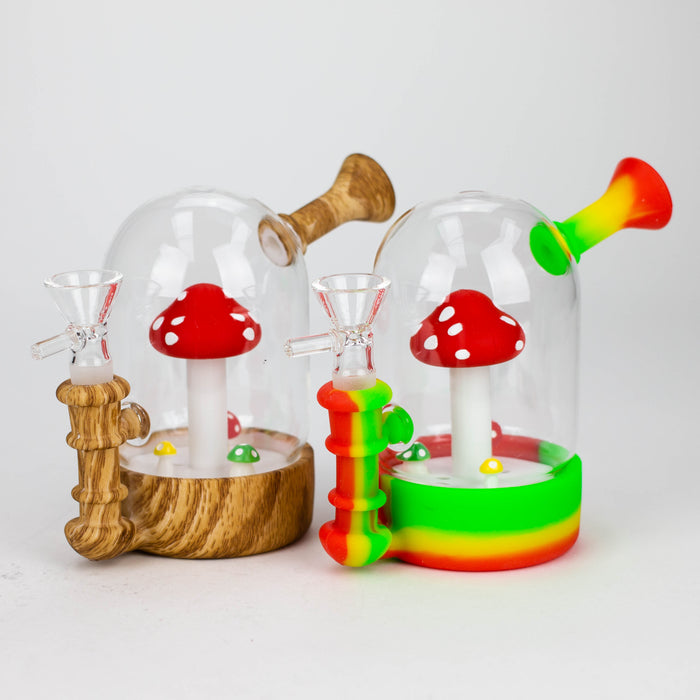 6'' Waterwheel water pipe-Mushroom