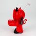6" Devil water pipe [H309] Resin · Silicone · Plastic Bong YHS Smoke