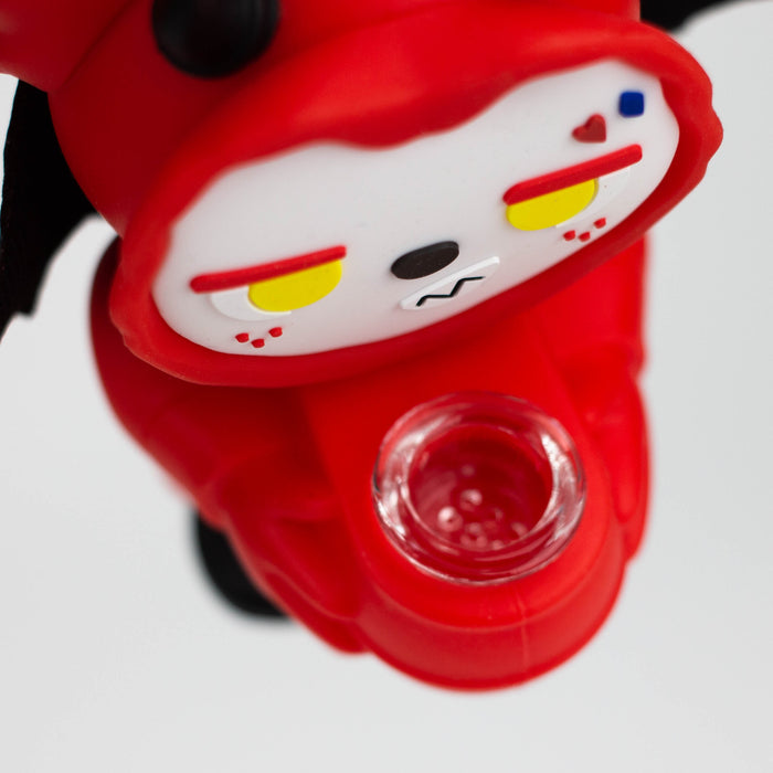 6" Devil water pipe [H309] Resin · Silicone · Plastic Bong YHS Smoke