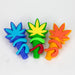 3" 710 marijuana leaf hand pipe-Assorted [H303] Silicone Pipe YHS Smoke