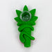 3" 710 marijuana leaf hand pipe-Assorted [H303] Silicone Pipe YHS Smoke