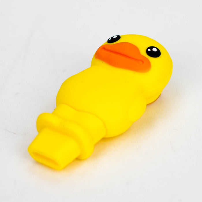 3" Mini duck hand pipe-Assorted [H297] Silicone Pipe YHS Smoke