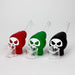 4" Skull Cap hand pipe-Assorted [H283] Silicone Pipe YHS Smoke