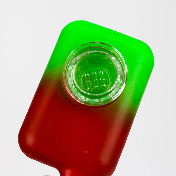 3" Elipuff silicone hand pipe-Assorted [H273] Silicone Pipe YHS Smoke
