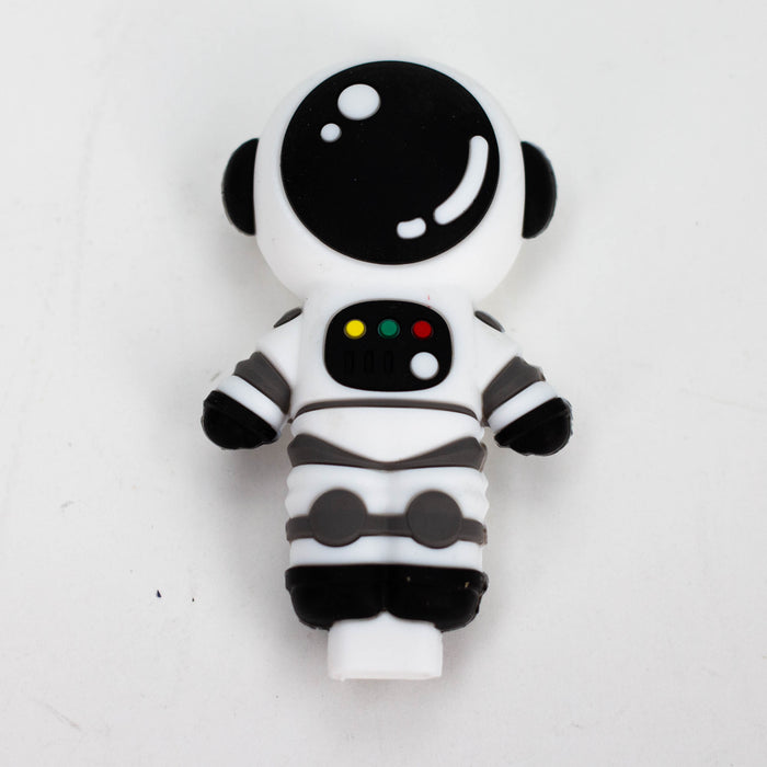 3.5" Astronaut hand pipe-Assorted [H264] Silicone Pipe YHS Smoke