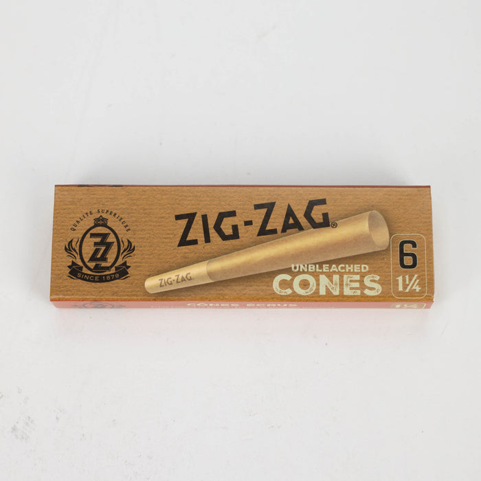 Pre-Rolled Cones - Zig-Zag Brown 1 1/4 Papers Box of 24