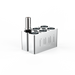 TOQi 510 Cartridge Holder - Precision CNC-Machined Aluminum, UV Protection, Holds 6 - Available in Silver & Rose Gold Part · Accessory TOQi Silver