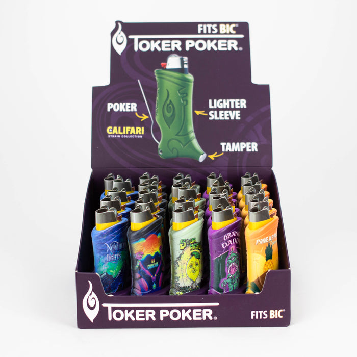 Toker Poker | Bic lighter edition Display of 25