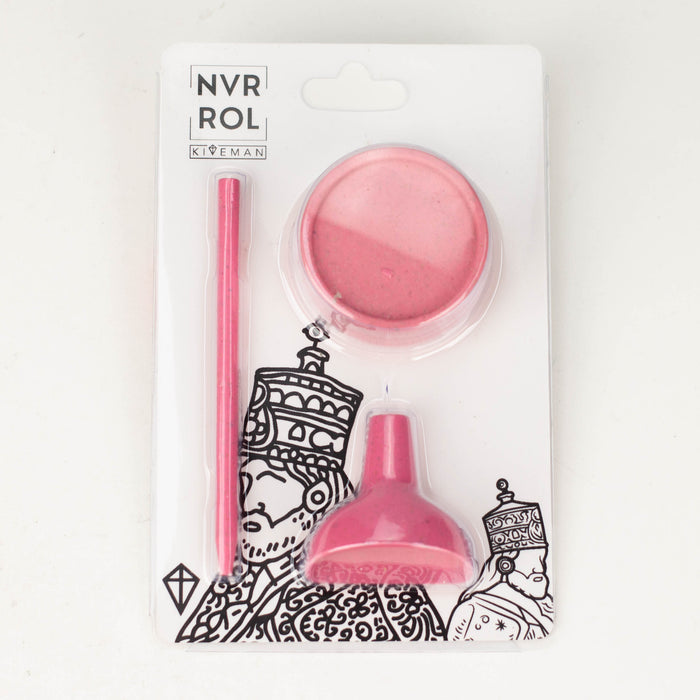 NVRROL X KITEMAN 3 in 1 Cone filling kit with Mini Grinder, Funnel, Poking Stick