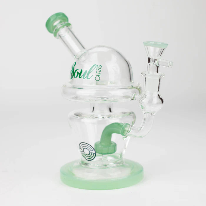 [6 Pack Bundle] 8" SOUL Glass bong [S2069] Glass Bong ONE