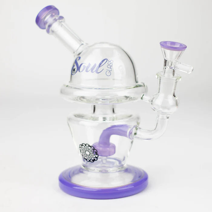 [6 Pack Bundle] 8" SOUL Glass bong [S2069] Glass Bong ONE