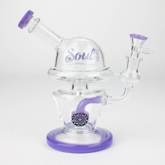 8" SOUL Glass bong [S2069]