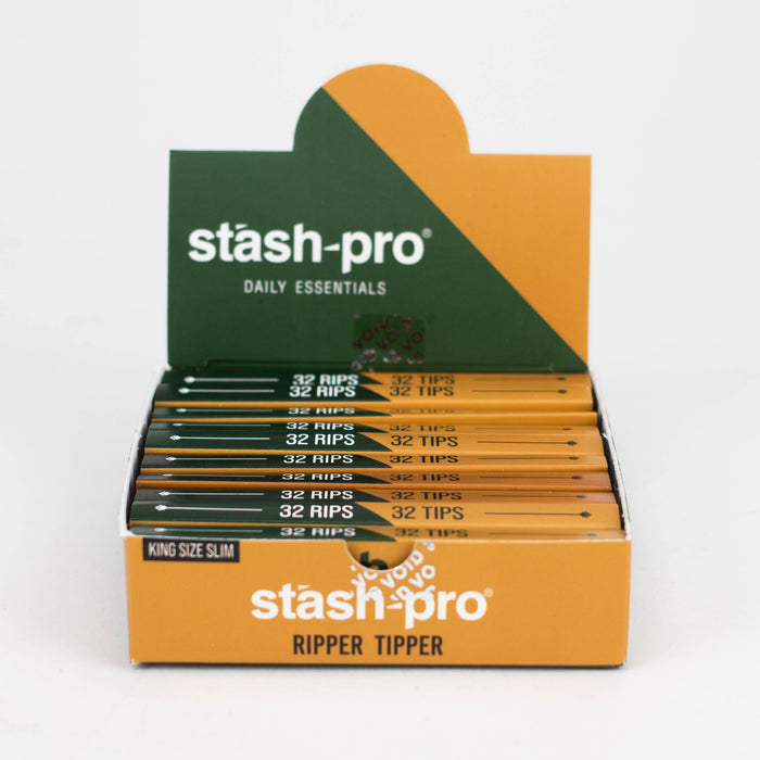 Stash-Pro | Ripper Tipper Unbleached  King size slim Box of 10