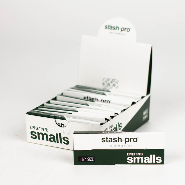 Stash-Pro | Ripper Tipper Unbleached Small size slim Box of 10 ROLLING PAPER Stash-Pro