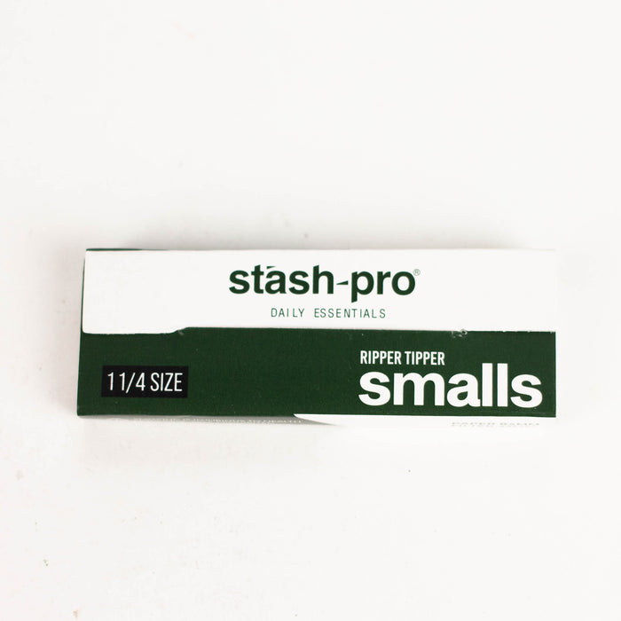 Stash-Pro | Ripper Tipper Unbleached Small size slim Box of 10 ROLLING PAPER Stash-Pro
