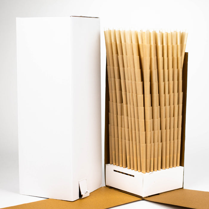 Stash-Pro | Unbleached (Brown) 109 mm Pre-Rolled cones Tower 1000 ROLLING PAPER Stash-Pro
