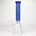 COBRA | 14" sandblasted geometric graphic 7 mm glass bong [YY01] Glass Bong JJ Distribution