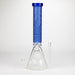 COBRA | 14" sandblasted geometric graphic 7 mm glass bong [YY01] Glass Bong JJ Distribution