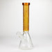 COBRA | 14" sandblasted geometric graphic 7 mm glass bong [YY01] Glass Bong JJ Distribution Campagne
