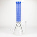 COBRA | 14" sandblasted geometric graphic 7 mm glass bong [YK08] Glass Bong JJ Distribution