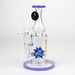 COBRA | 8.5" Glass bong [DD04] Bongs JJ Distribution Milk Purple