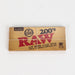 RAW 200's. Natural Unrefined King Slim paper Box of 40 King Size ONE