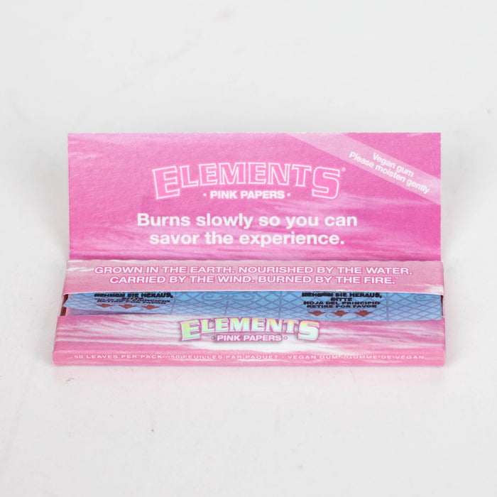 Elements Pink smoking Papers 1 1/4