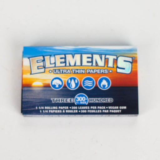 Elements Ultra Thin Rice Rolling Papers 300 x 1 1/4 Size Papers ROLLING PAPER ONE